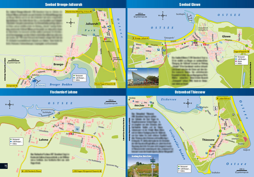 Ortsplan Glowe, Ortsplan Breege-Juliusruh, Ortsplan Lohme, Ortsplan Thiessow, Rügen, Ortsplan erstellen, Touristik-Karte, touristische Karte, Karte für Tourismus, Illustrator, AI, Vektorgrafik, Kartengrafik, Vektordatei, Datei, OpenStreetMap, Vektor, Vector, erstellen, anfertigen, erzeugen, generieren