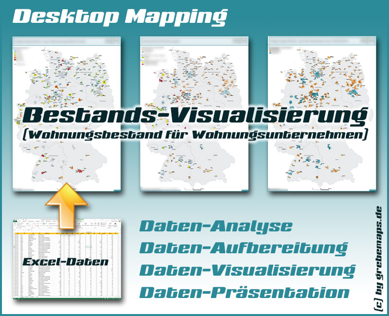 DesktopMapping, Desktop Mapping, Datenvisualisierung, Datenaufbereitung, Excel, Karte, Datenanalyse, Datenpräsentation, Auswertung, visualisieren, aufbereiten, darstellen, präsentieren, Visualisierung, QGIS