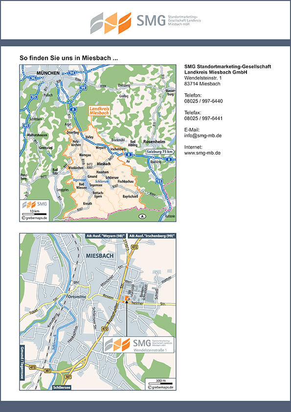 Wegbeschreibung erstellen, SMG Miesbach Anfahrtskarte, Anfahrtsskizzen erstellen, Anfahrtsplan, Anfahrtsskizze, Wegbeschreibung, Karten für Grafiker, Karte für Grafiker, Vektor, Vektorkarte, Vektrografik, Kartengrafik, Anfahrtsskizze erstellen, Anfahrtsskizze erstellen Illustrator, Flyer, Druck, Print, AI, PDF, Vector, Datei, Landkarte, Anfahrtskarte, Anfahrtsbeschreibung, Karte, Lageplan, Wegeskizze, Wegekarte, Standortkarte, Broschüre, Magazin, Homepage, Web, Standortskizze, Wegeplan