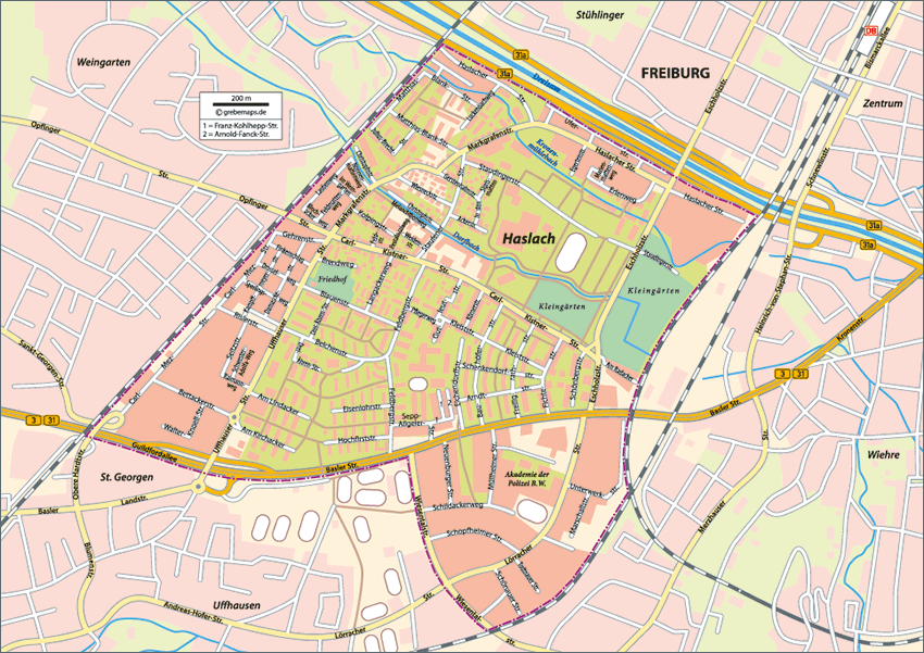 Karte Freiburg-Haslach, Anfahrtsskizzen erstellen, Anfahrtsplan, Anfahrtsskizze, Wegbeschreibung, Karten für Grafiker, Karte für Grafiker, Vektor, Vektorkarte, Vektrografik, Kartengrafik, Anfahrtsskizze erstellen, Anfahrtsskizze erstellen Illustrator, Flyer, Druck, Print, AI, PDF, Vector, Datei, Landkarte, Anfahrtskarte, Anfahrtsbeschreibung, Karte, Lageplan, Wegeskizze, Wegekarte, Standortkarte, Broschüre, Magazin, Homepage, Web, Standortskizze, Wegeplan