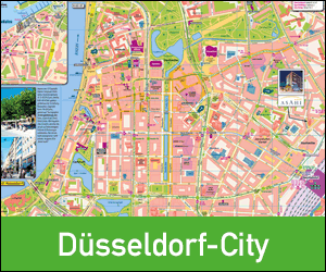 Ortsplan erstellen, Stadplan Düsseldorf-City drucken, Ortsplan Düsseldorf City, Karte Düsseldorf City