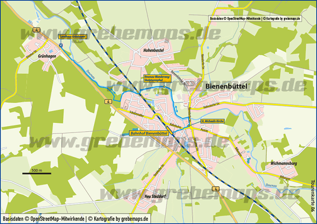 Karte Bienenbüttel, Touristische Karte, Tourismus, Karte, Tourismuskarte, Anfahrtsskizze erstellen, Anfahrtsskizze, Anfahrtsskizze für Flyer erstellen, Anfahrtsskizzen, Anfahrtsplan, Anfahrtskarte, Anfahrtsbeschreibung, Karte, Wegbeschreibung, Lageplan, Wegeskizze, Standortskizze, Wegekarte, Standortkarte, Flyer, Print, Homepage, Web