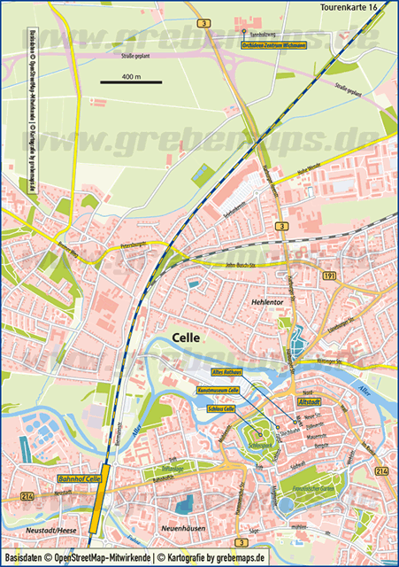 Karte Celle, Touristische Karte, Tourismus, Karte, Tourismuskarte, Anfahrtsskizze erstellen, Anfahrtsskizze, Anfahrtsskizze für Flyer erstellen, Anfahrtsskizzen, Anfahrtsplan, Anfahrtskarte, Anfahrtsbeschreibung, Karte, Wegbeschreibung, Lageplan, Wegeskizze, Standortskizze, Wegekarte, Standortkarte, Flyer, Print, Homepage, Web