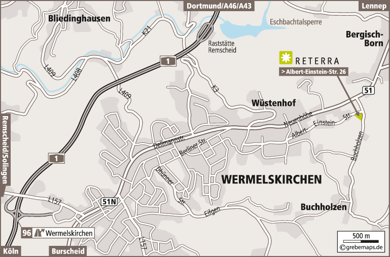 Anfahrtsplan erstellen, Karte Wermelskirchen, Anfahrtsskizzen erstellen, Anfahrtsplan, Anfahrtsskizze, Wegbeschreibung, Anfahrtsskizze erstellen, Anfahrtsskizze erstellen Illustrator, PDF-Layout, Flyer, Druck, Print, AI, PDF, Vector, Datei, Landkarte, Anfahrtskarte, Anfahrtsbeschreibung, Karte, Lageplan, Wegeskizze, Wegekarte, Standortkarte, Broschüre, Magazin, Homepage, Web, Standortskizze, Wegeplan, Vektor, Vektorkarte, Vektorgrafik, Kartengrafik