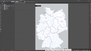 Karte Flüsse Deutschland mit Bundesländern