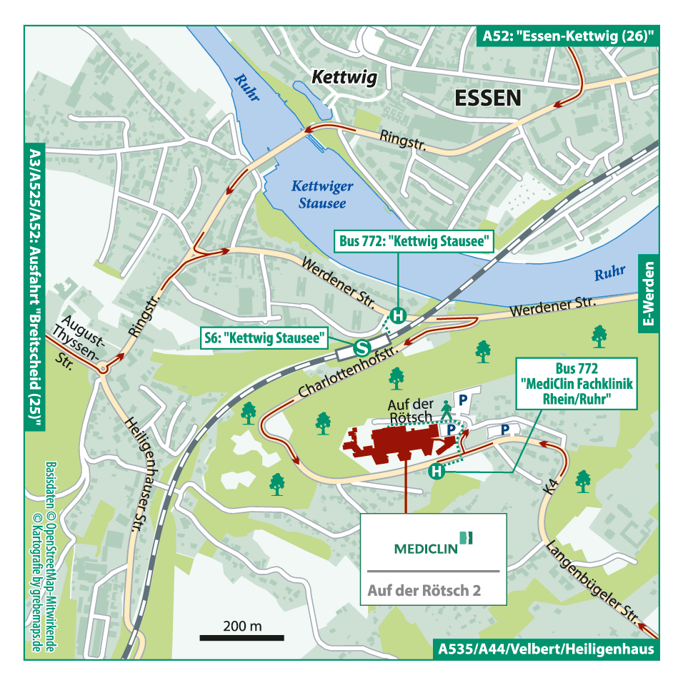 Anfahrtsskizze erstellen Essen, Anfahrtskarte erstellen, Lageplan erstellen, Standortkarte erstellen, Anfahrtsplan erstellen